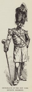 ニューヨーク第7連隊のドラムメジャー 作： George Augustus Sala