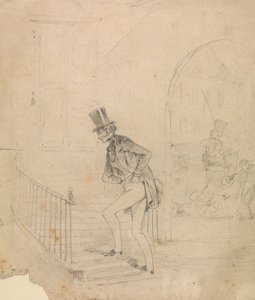 homem entrando em casa 作： George Augustus Sala