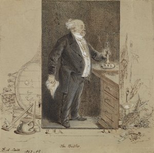 バトラー 作： George Augustus Sala