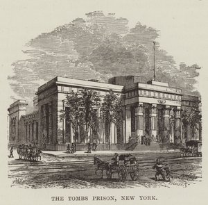 トゥームズ刑務所、ニューヨーク 作： George Augustus Sala