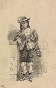 若い騎士 作： George Augustus Sala
