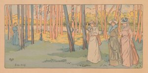 木の上を歩く 作： George Auriol