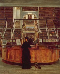 フィラデルフィア図書館、1875