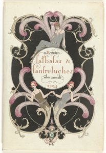 The Fashion Magazine as テンプレス Falbalas and Fanfreluches, Almanac of Present, Past & Future Modes for 1923, 2 年