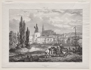 古代フランスの絵のようにロマンチックな旅 (ラングドック II、パート I): Castelnaudary 作： George Barnard
