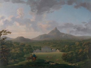パワーズコート、ウィックロー州、アイルランド 作： George Barret