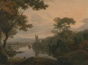paisagem do rio 作： George Barret