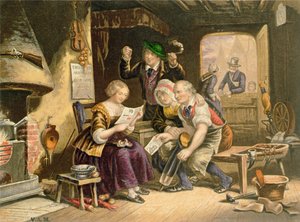 自宅からのニュース、1854