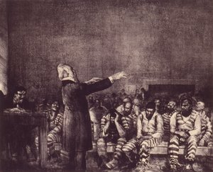 ジョージアでのベネディクション 作： George Bellows
