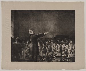 ジョージア州での祝福式 作： George Bellows