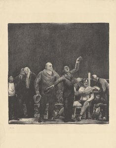 ジョン・L・サリバンの紹介 作： George Bellows