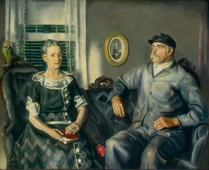 フィリップ・ウェイス夫妻 作： George Bellows