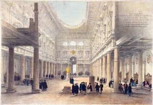 王立取引所の第 3 インテリア、ロンドン、1840 年 作： George Belton Moore