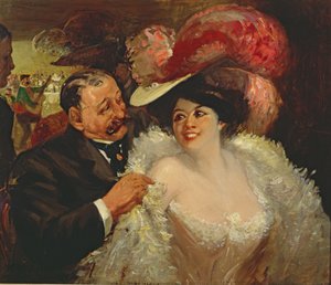 カフェ・フランシス 作： George Benjamin Luks