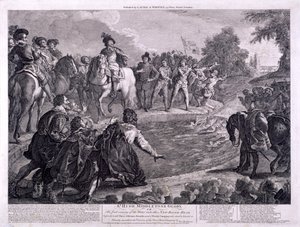 ニューリバーヘッド、フィンズベリー、ロンドン、c1740 作： George Bickham