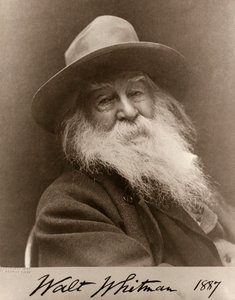 1887年のウォルト・ホイットマンの肖像 作： George C. Cox