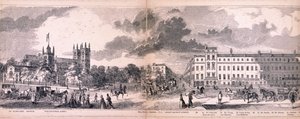 ロンドンのパノラマ、1849 年 作： George C Leighton