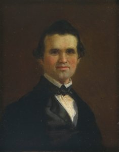 ジョージ・カレブ・ビンガムの自画像、c。 1849-1850。