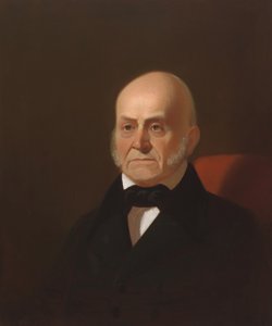 ジョン・クインシー・アダムス、c。 1850年、1844年のオリジナルより。