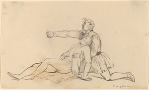 ウォーレン将軍の死 作： George Caleb Bingham
