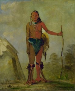 キツネの薬師、愛の火 作： George Catlin