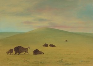 アメリカの牧草地 - プラットの草原、18611869。