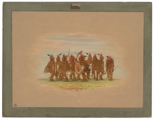 面白いダンス - Saukie 作： George Catlin