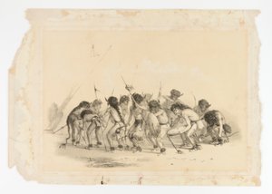 バッファロー・ダンス第8番 作： George Catlin
