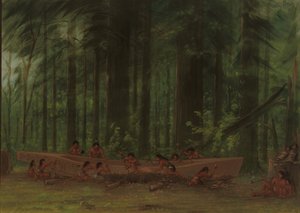 カヌーの掘削 - ナヤス インディアン、18551869。