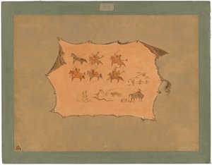 ポーニー医師のローブの複製 作： George Catlin