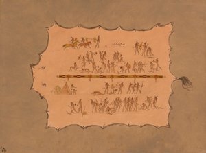 スーローブの複製、18611869。 作： George Catlin