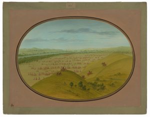 フォートストーン 作： George Catlin