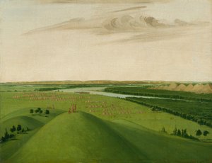 ユニオン砦、イエローストーン川の河口、セントルイスから 2000 マイル上、1832 年。
