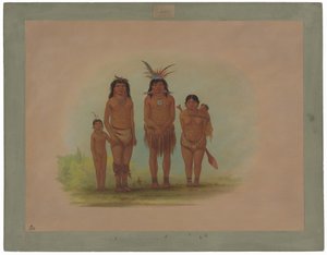 4 セピボ インディアン 作： George Catlin