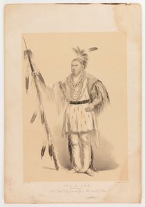 ジョック・オ・ソット、歩くクマ 作： George Catlin