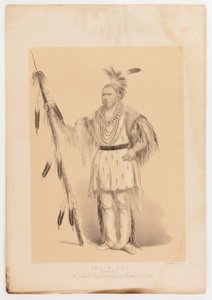 ジョック・オ・ソット、歩くクマ 作： George Catlin