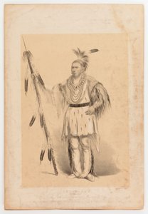 ジョック・オ・ソット、歩くクマ 作： George Catlin
