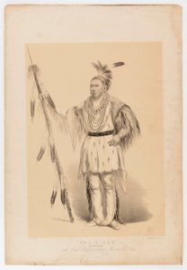 ジョック・オ・ソット、歩くクマ 作： George Catlin