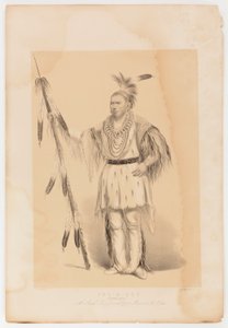 ジョック・オ・ソット、歩くクマ 作： George Catlin