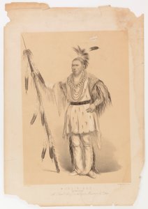 ジョック・オ・ソット、歩くクマ 作： George Catlin