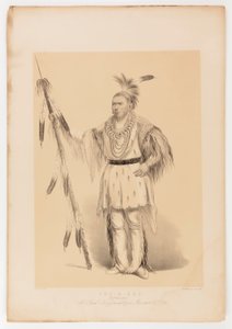ジョック・オ・ソット、歩くクマ 作： George Catlin