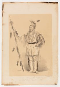 ジョック・オ・ソット、歩くクマ 作： George Catlin