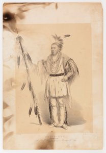 ジョック・オ・ソット、歩くクマ 作： George Catlin