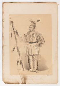 ジョック・オ・ソット、歩くクマ 作： George Catlin