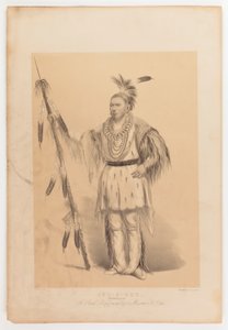 ジョック・オ・ソット、歩くクマ 作： George Catlin