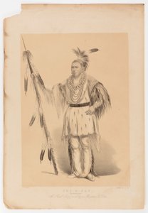 ジョック・オ・ソット、歩くクマ 作： George Catlin