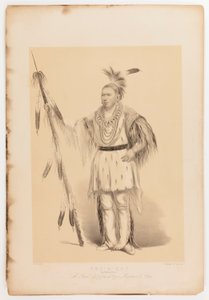 ジョック・オ・ソット、歩くクマ 作： George Catlin