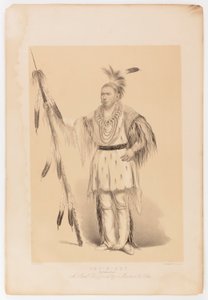 ジョック・オ・ソット、歩くクマ 作： George Catlin