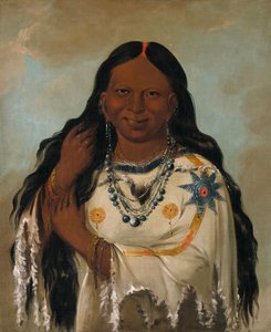 Kay-a-gís-gis、若い女性、1832 年。