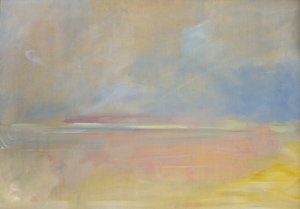 風景の背景、1846-1848。 作： George Catlin